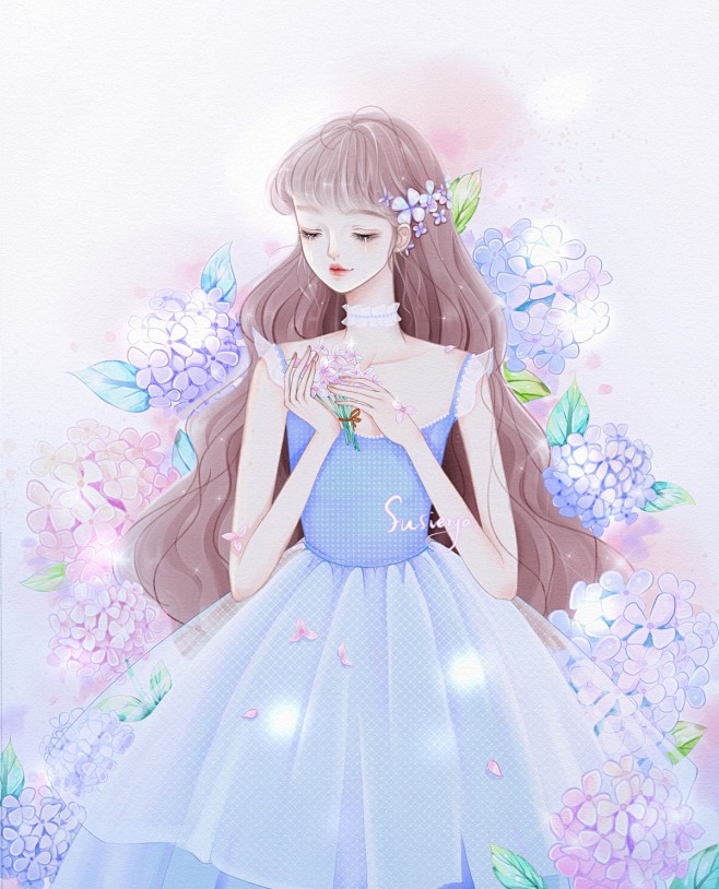 原创｜思慕_苏思尔丫__插画师作品_涂鸦...