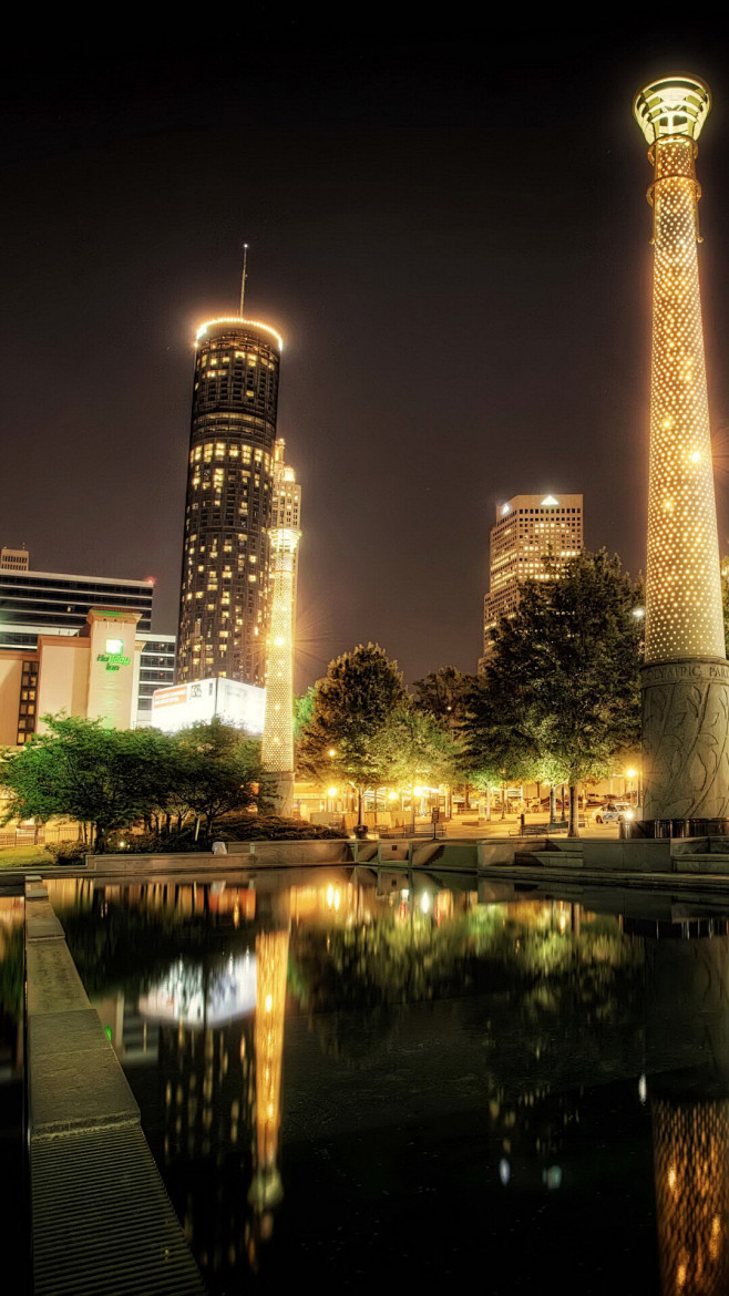 城市夜景 街景 旅行 风景 街道 灯光