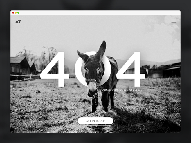 404 Page Inspiration...