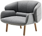 Modern Armchairs - Contemporary Armchairs - BoConcept@北坤人素材