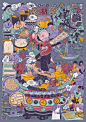 寻味江南之传统糕点插画设计
via:邵小花卷 ​​​​