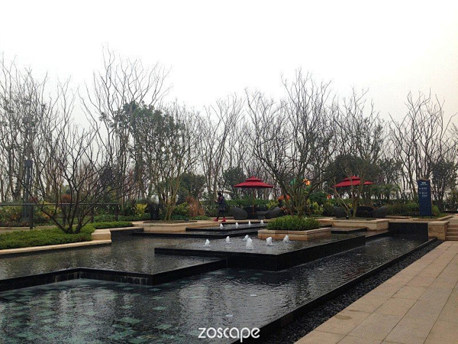 水景设计#水景意向图#zoscape#动态水景#静态水景# 水池景观