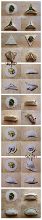 owl【eat有尽有-饺子的7种包法】可爱的饺子……_来自青汐的图片分享-堆糖网