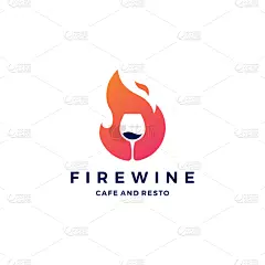品牌名称,火,图标,火焰,酒瓶,饮料,华丽的,含酒精饮料,热,菜单