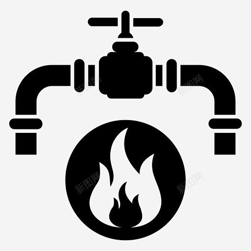 燃气管道加油站供气 阀门 icon 图标 标识 标志 UI图标 设计图片 免费下载 页面网页 平面电商 创意素材