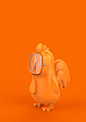 【橙色】Orange