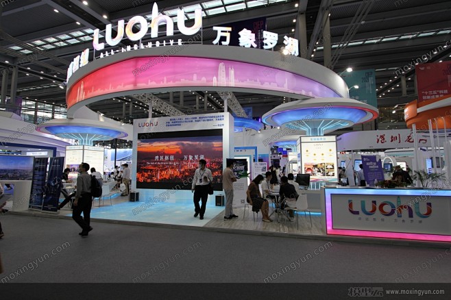 第十九届中国国际人才交流大会展会现场照片