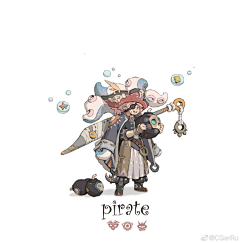 火雨下的鹌鹑采集到Q版