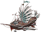 Airship Art from ROSE Online