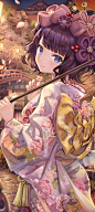 torino   动漫美少女  和服