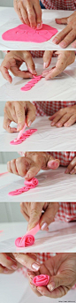 EASY WAY TO MAKE ROSES