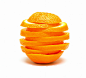 新鲜水果脐橙橘子写真素材-果汁-果肉---酷图编号946432