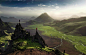 General 2290x1469 Iceland valley river mountain mist green nature landscape