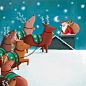 Twas the night before Christmas on Behance