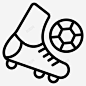 足球踢足球运动员运动 标识 标志 UI图标 设计图片 免费下载 页面网页 平面电商 创意素材