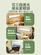 台灯学习专用学生宿舍灯吸附led护眼书桌酷毙充电床头寝室灯卧室
