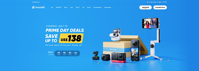 Insta360 Prime Day Deals | Save Big on Leading 360 Cameras