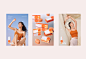 breathable  comfortable contact lenses Hydrate orange package