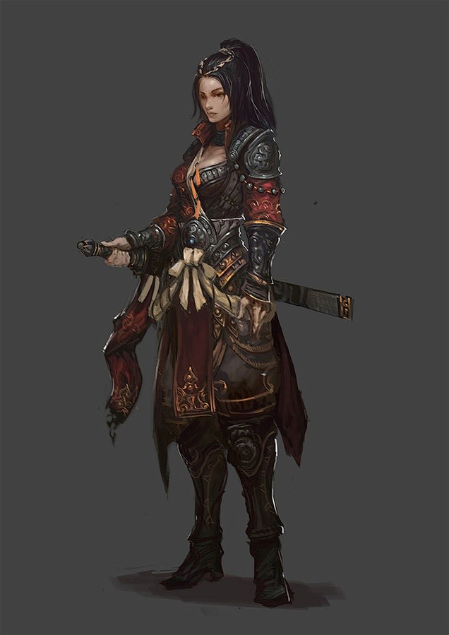 Female armor