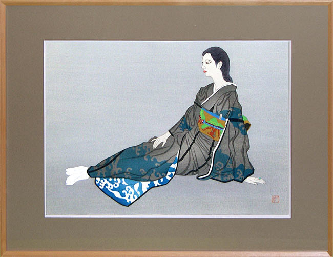 kayamamatazō日本画家加山又造作品石墨阁画廊石墨阁画廊雨浓的博客