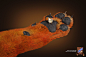 Snickers Bites : Illustrations made in Un Mariachi 3D Studio (www.unmariachi.com) for Mars and BBDONY. The Bear was awarded a Bronze Lion in Cannes in the Press category.