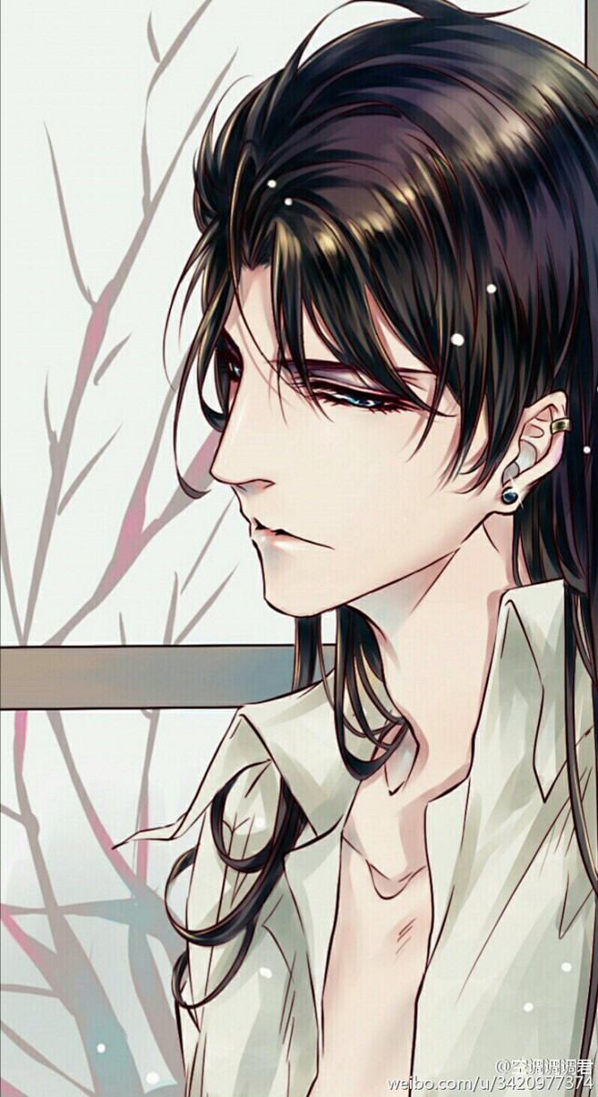 现代人物手绘插画空调君