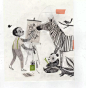 插画研究 | 美国插画师Rebecca Green : 希望能通过自己的作品，给读者带来温馨与幸福感。