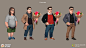 Match Story, Skymoons Kyiv  Here are some character concepts we've made for one of our casual games.nnArtistsnhttpswww.artstation.comalexfranznhttpswww.artstation.comnicetryalex3878