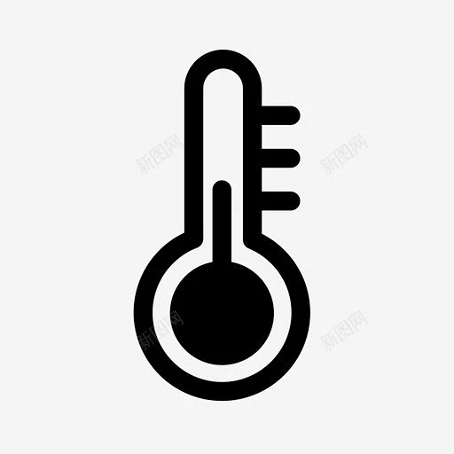温度计摄氏度寒冷图标 icon 标识 标志 UI图标 设计图片 免费下载 页面网页 平面电商 创意素材-花瓣网