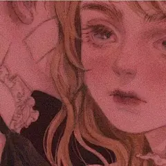 唯美意境古风红色滤镜动漫女头_女生头像_我要个性网