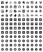 40个国外社交媒体图标 UI设计 矢量素材 图标设计_UI设计_Icon图标