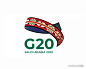 2020年二十国集团（G20）峰会logo

据介绍，该LOGO由沙特国王 萨勒曼·本·阿卜杜勒-阿齐兹·阿勒沙特（Salman bin Abdulaziz Al Saud）委托给28岁的沙特阿拉伯设计师 Mohammed Al-Hawas 设计完成。Al-Hawas表示，他的设计体现了沙特阿拉伯人民实现2030年愿景的决心。这是由沙特副总理兼国防部长穆罕默德·本·萨德曼王储提出的一系列改革，向沙特的年轻人承诺建设一个全新的国家。LOGO图形和颜色的灵感来自传统的贝都因人（Bedouin）纺织用的彩色丝线