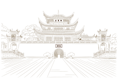 MVPACE采集到建筑线稿
