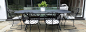 Exes 豪华花园桌 - 高品质花园家具材料中的现代户外餐桌 By Royal Botania LUXURY Exterior FURNITURE - Folia Garden Chair 和 Exes 花园桌的伦敦安装。 寻找现代花园餐厅？ 范围广泛的豪华户外家具、现代花园餐桌和全天候材料的现代花园椅。