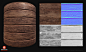 Substance Designer - Wood Beam., Pierre FLEAU : Wood practice in substance designer.