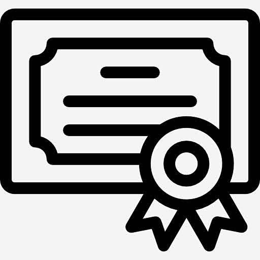 证书图标 https://88ICON.com 文凭 证书 合同 教育程度 专利