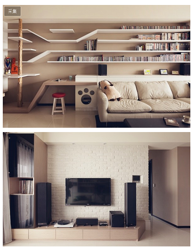 I-CHI现代简洁的家居装修设计-欣赏-...