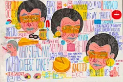 【ArtWork】#插画# #遇见艺术#
灵感 | Personality Disorder 人格障碍

（1-7）关于偏执型、分裂型、反社会型、冲动型、表演型、回避型和焦虑人格障碍。
我们应该以平常心地看待这些差异，而不是持消极或悲观的态度，因为人们在不同的情绪中可能会有不同的人格倾向。
by：Rae（UAL Illustration）
​​​​...展开全文c