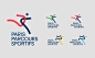巴黎体育赛事 logo设计及vi设计欣赏 设计美学超话 #LOGO设计圈# ​​​​