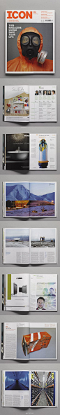 包装视界：#杂志内页排版#ICON杂志设计 ICON MAGAZINE – Redesign@北坤人素材