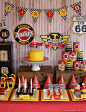 Vintage Race Car Birthday Party