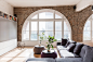 Living Rooms With Exposed Brick Walls : Adjoining houses, renovating an old build, or simply stuck for an effortlessly-cool living room design? An exposed brick wall could solve all your problems. Whe