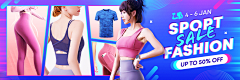 天天开心鸭~采集到lazada-banner 参考