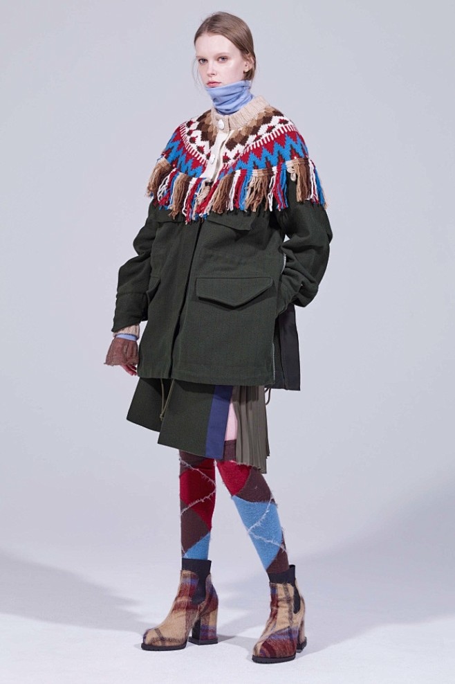 Sacai Pre-Fall 2018 ...