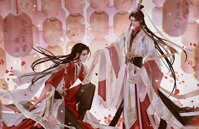 古言·唯美古风 插画壁纸 《天官赐福》 ...