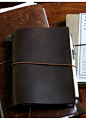日本Midori Traveler's Notebook 皮质笔记本 