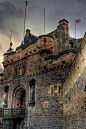 古老的苏格兰，爱丁堡城堡