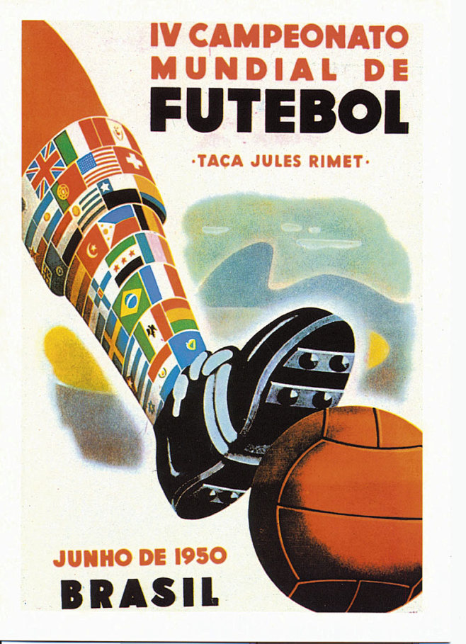世界杯海报1930年至2014年：Jux...