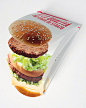 quality matters : The Big Mac is reproduced on a leaflet where each page describes the quality of the different ingredients composing it.