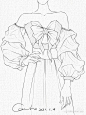 #绘画参考# 服饰褶皱参考